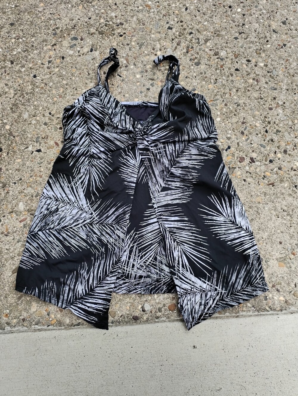 MIRACLESUIT WARP SPEED LOVE KNOT TANKINI TOP SWIMSUIT  8 #6518347